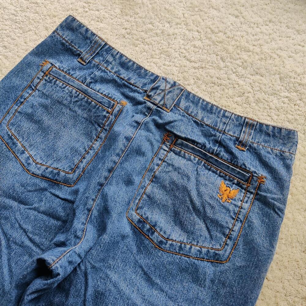 Y2K 2000s Randy Rivers Baggy Cotton Denim Shorts - Picture 3 of 6